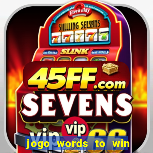 jogo words to win paga mesmo